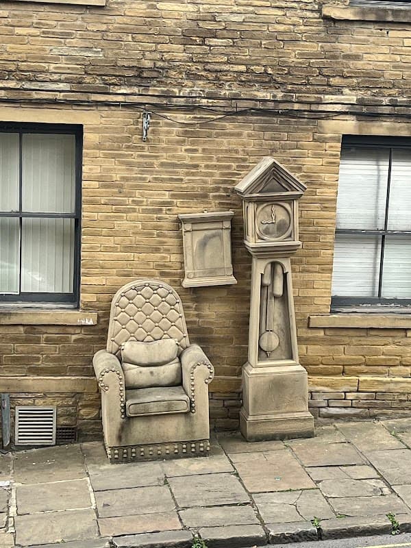 Grandad's Clock And Chair - Historic Site in bradford