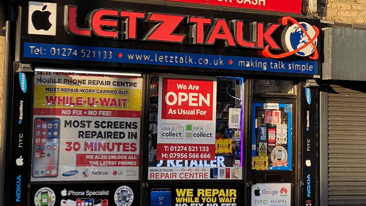 Letz Talk Mobile Phone Repair Centre - Phone Shops in bradford