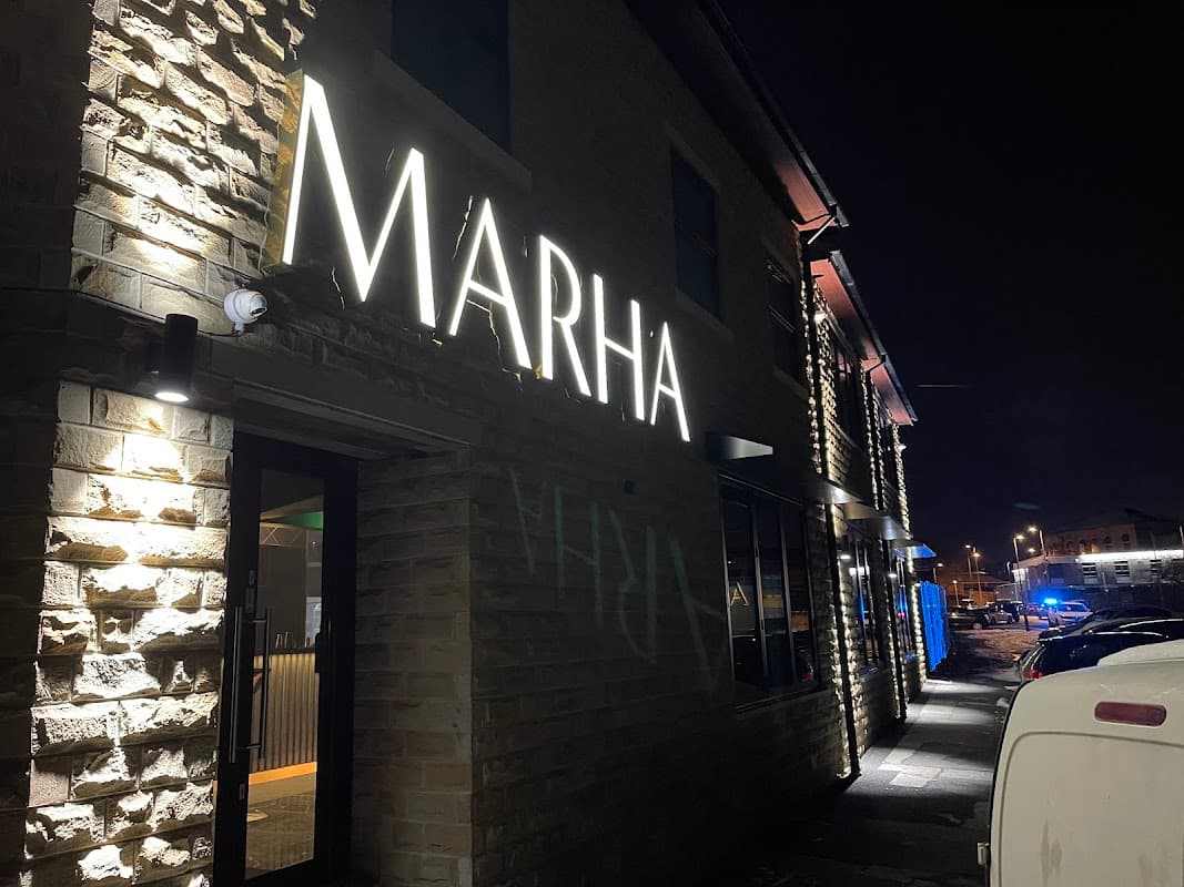 Dining at Marha in bradford