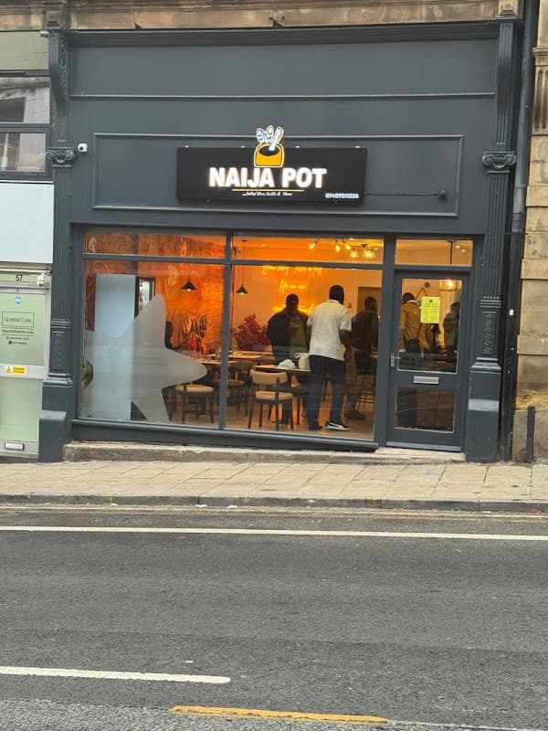 Dining at Naija Pot in bradford