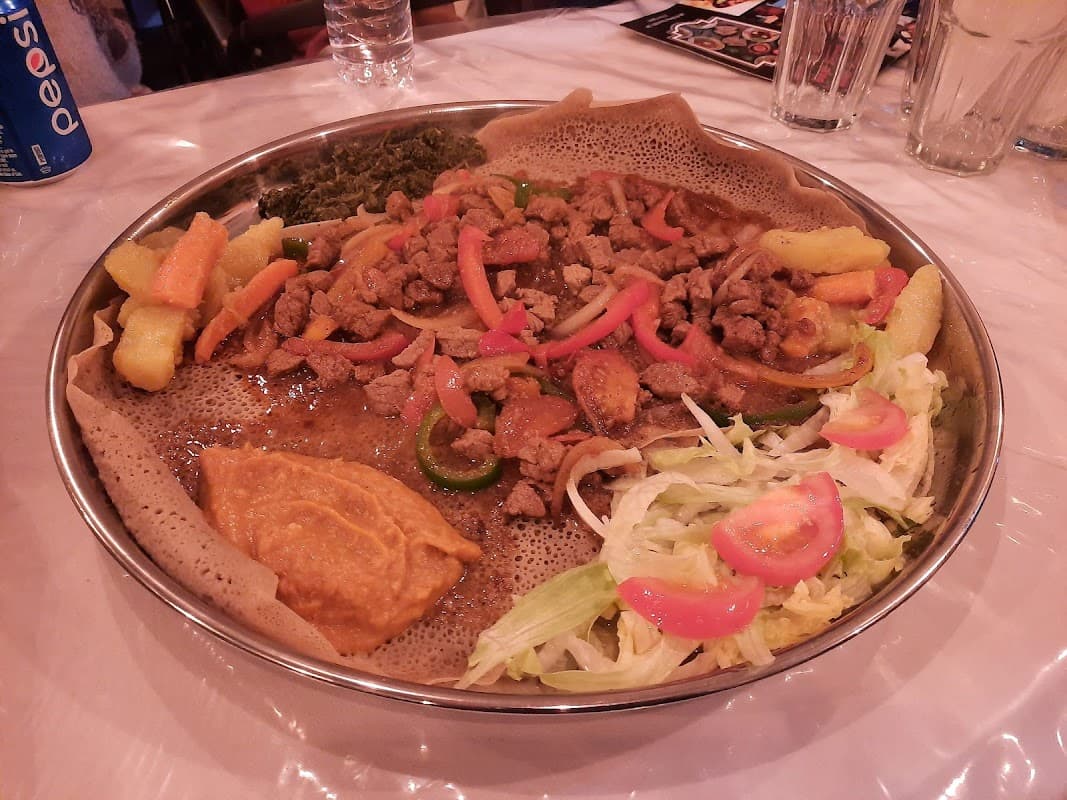 Dining at Red Sea Restaurant in bradford