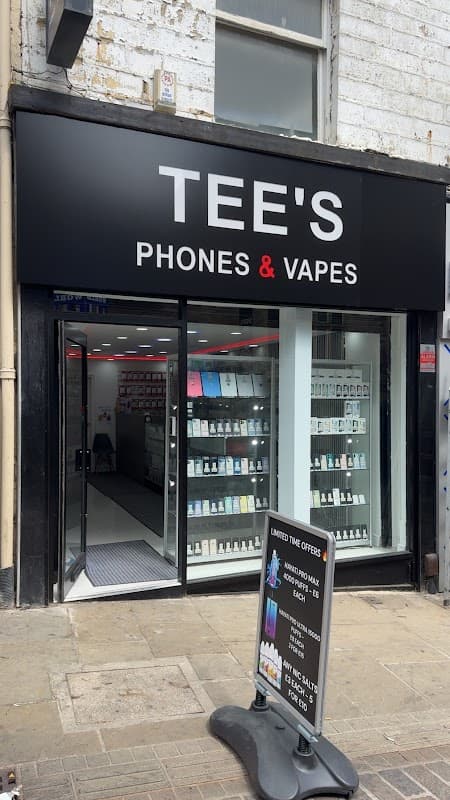 Tee’s Phones & Vapes - Phone Shops in bradford