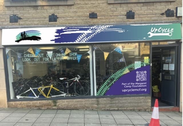 Upcycle MCF Bikery - Charity Shops in bradford