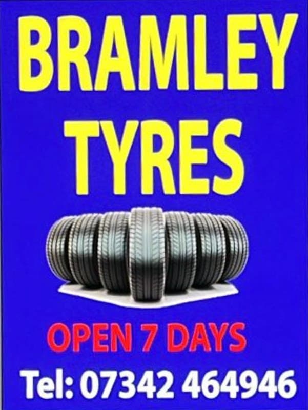 BRAMLEY TYRES OPEN 7 DAYS - Tyre Shops in bramley