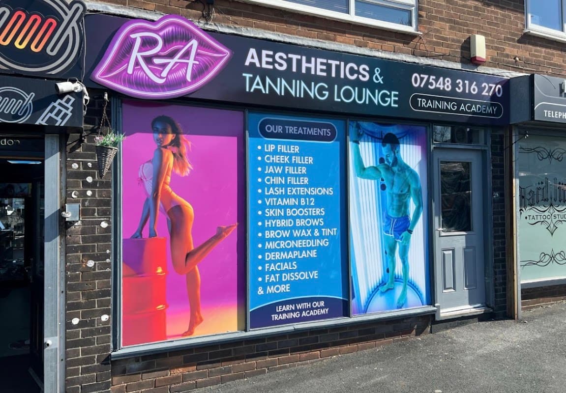 R A Aesthetics & Tanning Lounge - Beauty Salons in bramley