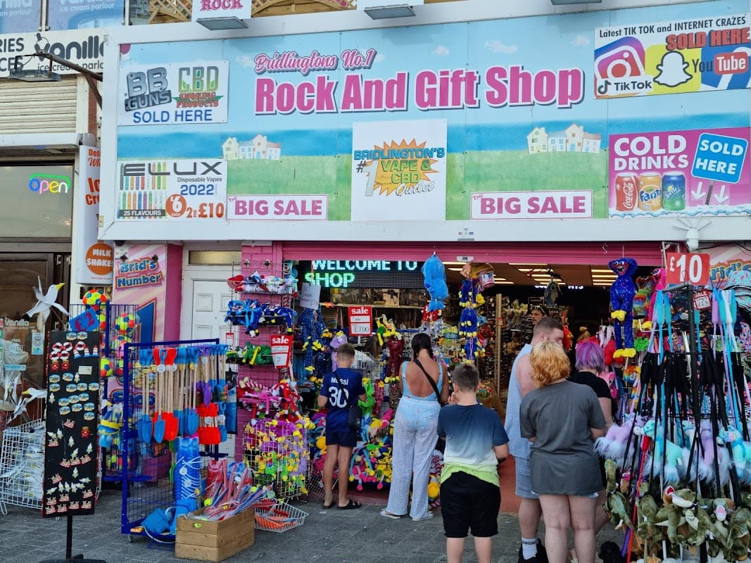 Bridlington No 1 Rock and Gift Shop - Gift Shops in bridlington