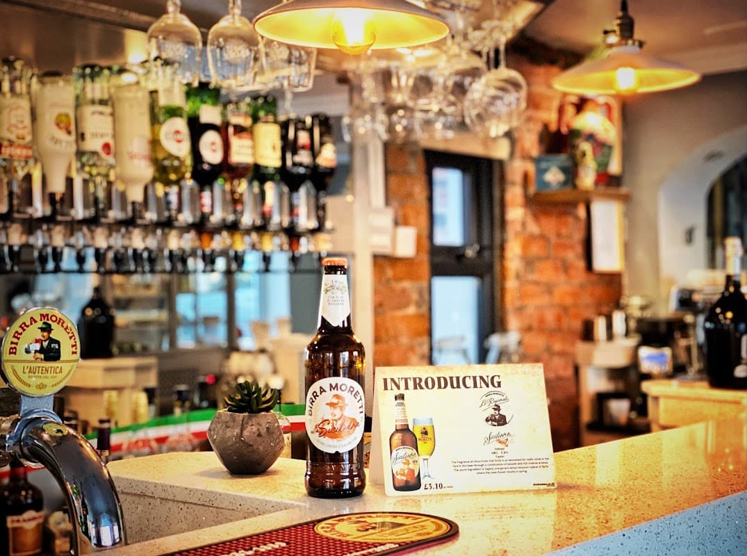 Dining at Little Sicily in bridlington