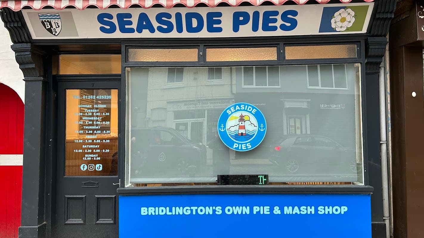 Dining at Seaside Pies in bridlington