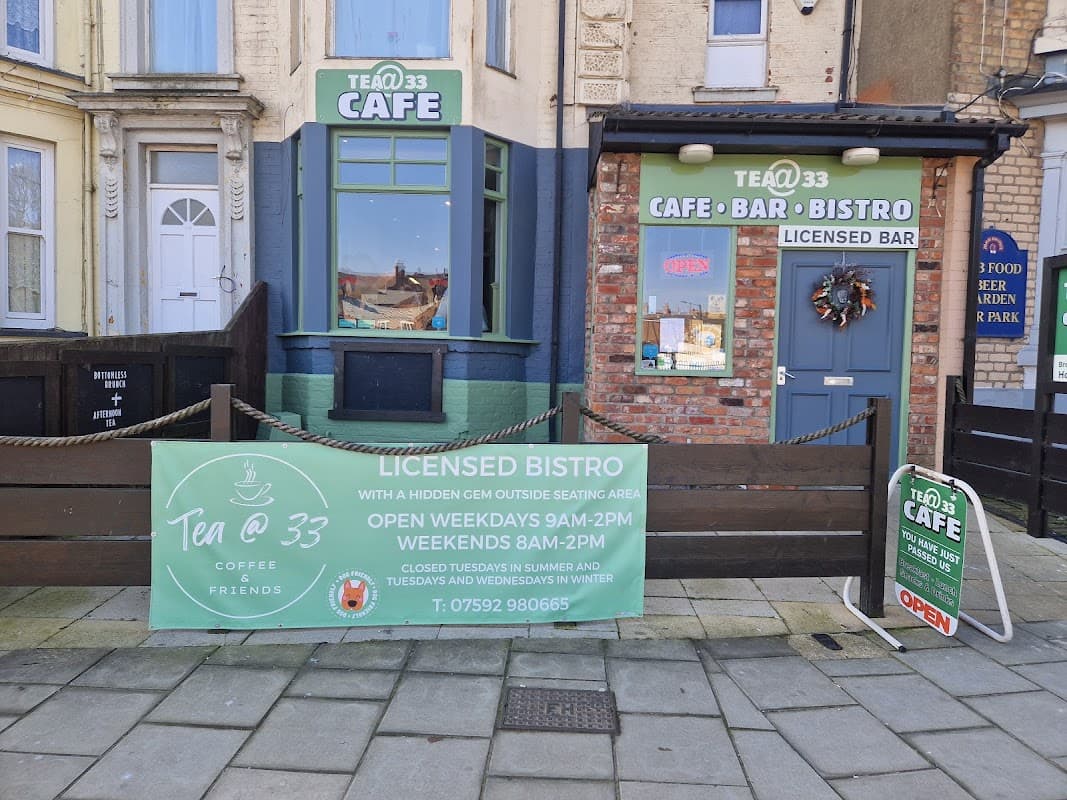 Tea @ 33 - Tea Rooms in bridlington
