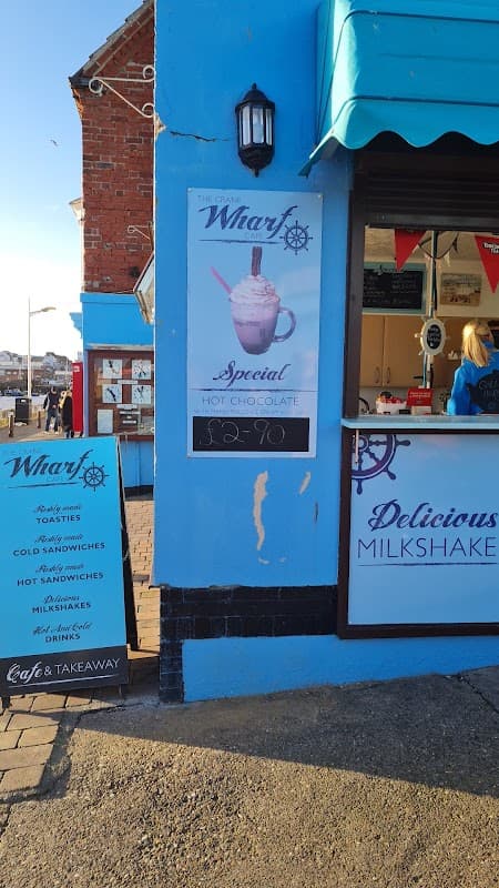 Cafe The Crane Wharf cafe in bridlington