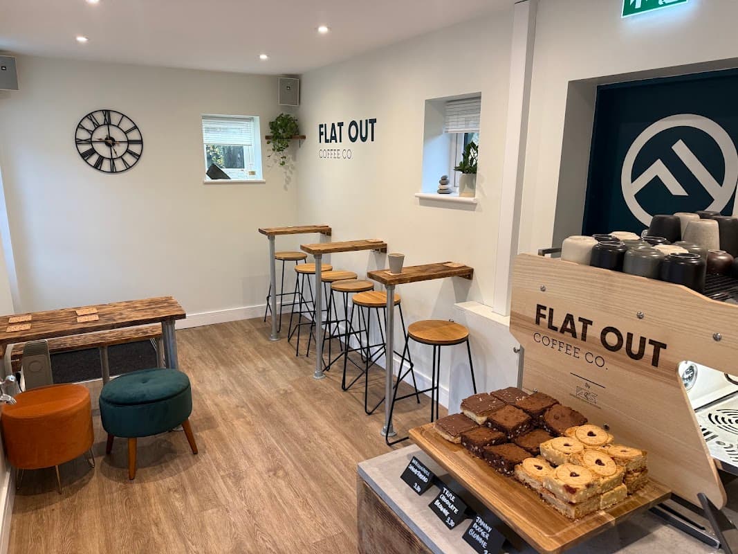Cafe Flat Out Coffee Co. in brighouse