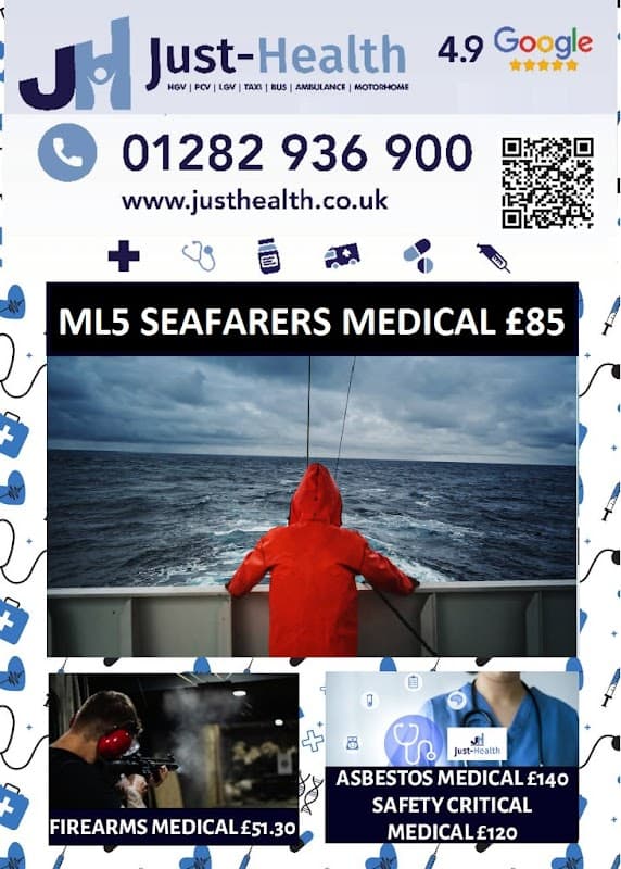 Just Health Brighouse Hgv Medical Clinic