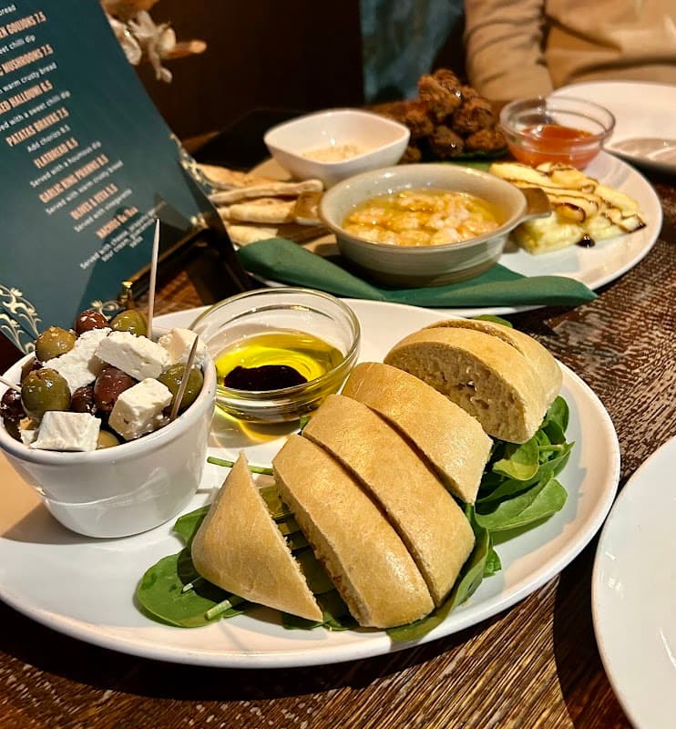 Dining at Livโs Lounge in brough