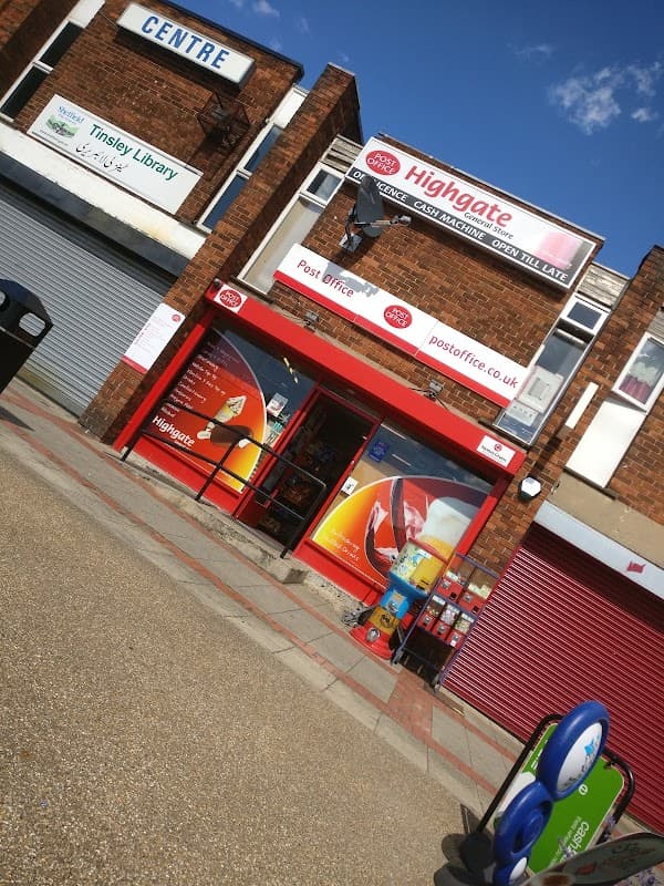 Tinsley Post Office - Post Offices in carbrook