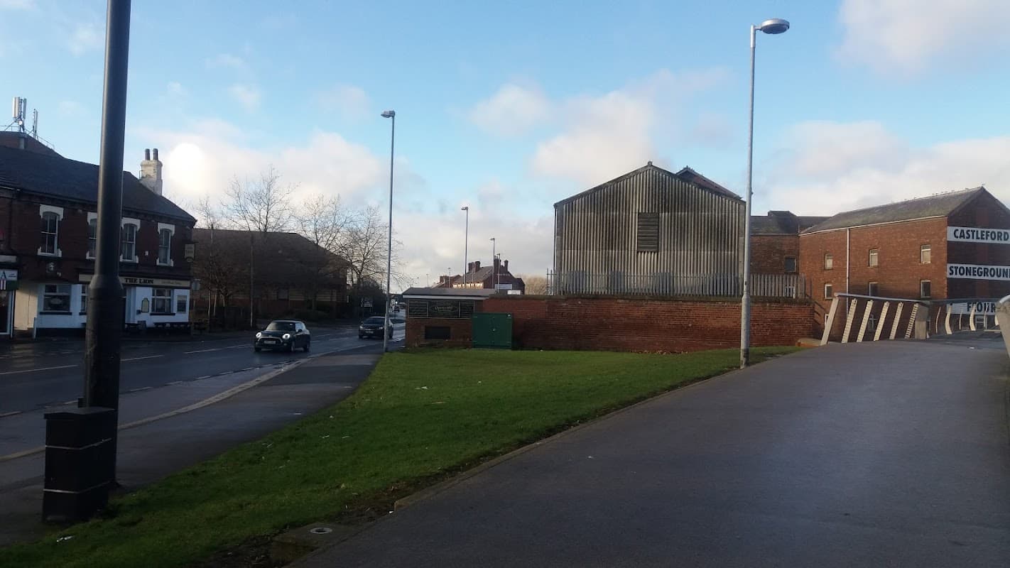 Bus Stop at Aire Street (stop A) - Bus Stops in castleford