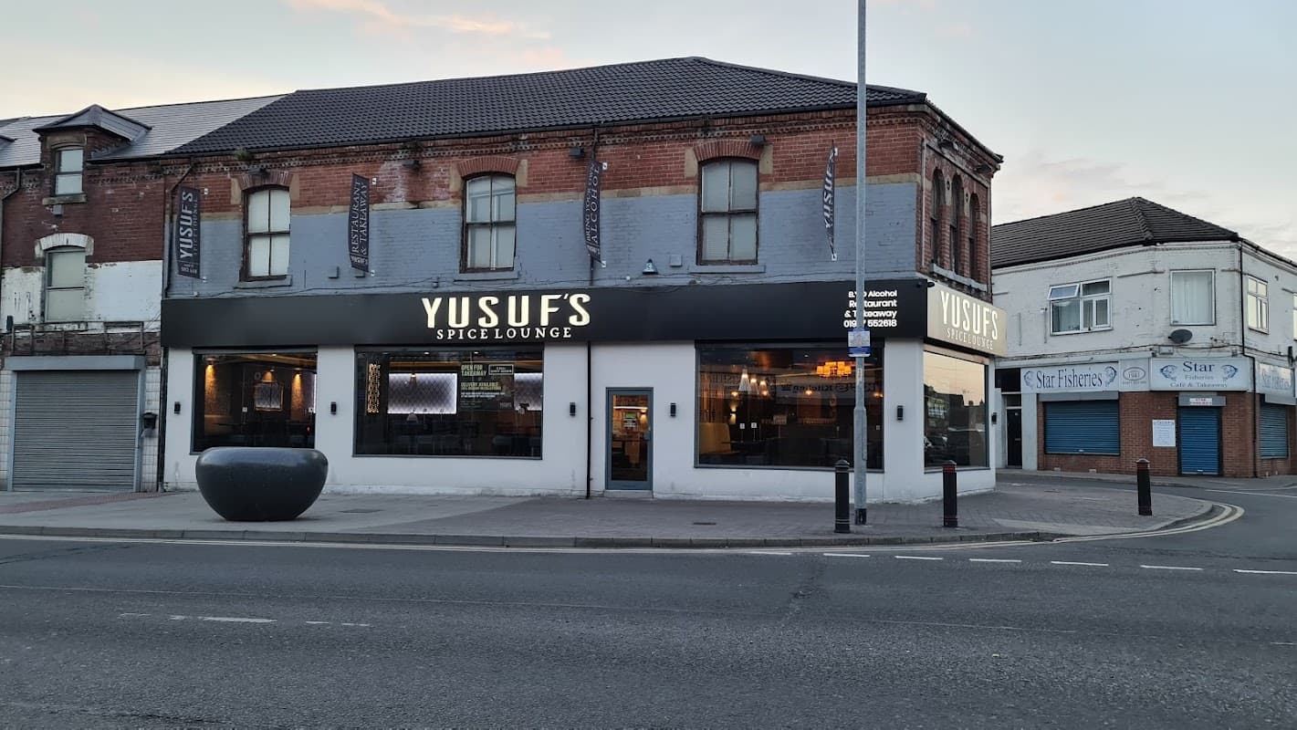 Dining at Yusuf's Spice Lounge in castleford