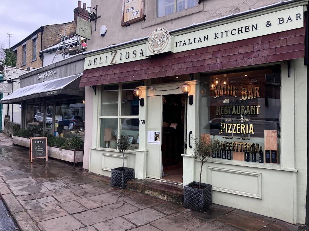 Dining at Deliziosa in chapel allerton