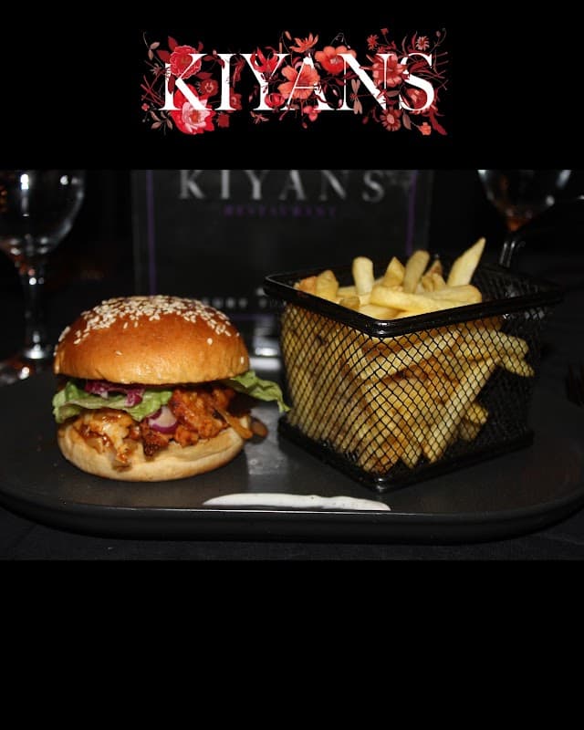 Dining at Kiyans Restaurant in cross roads