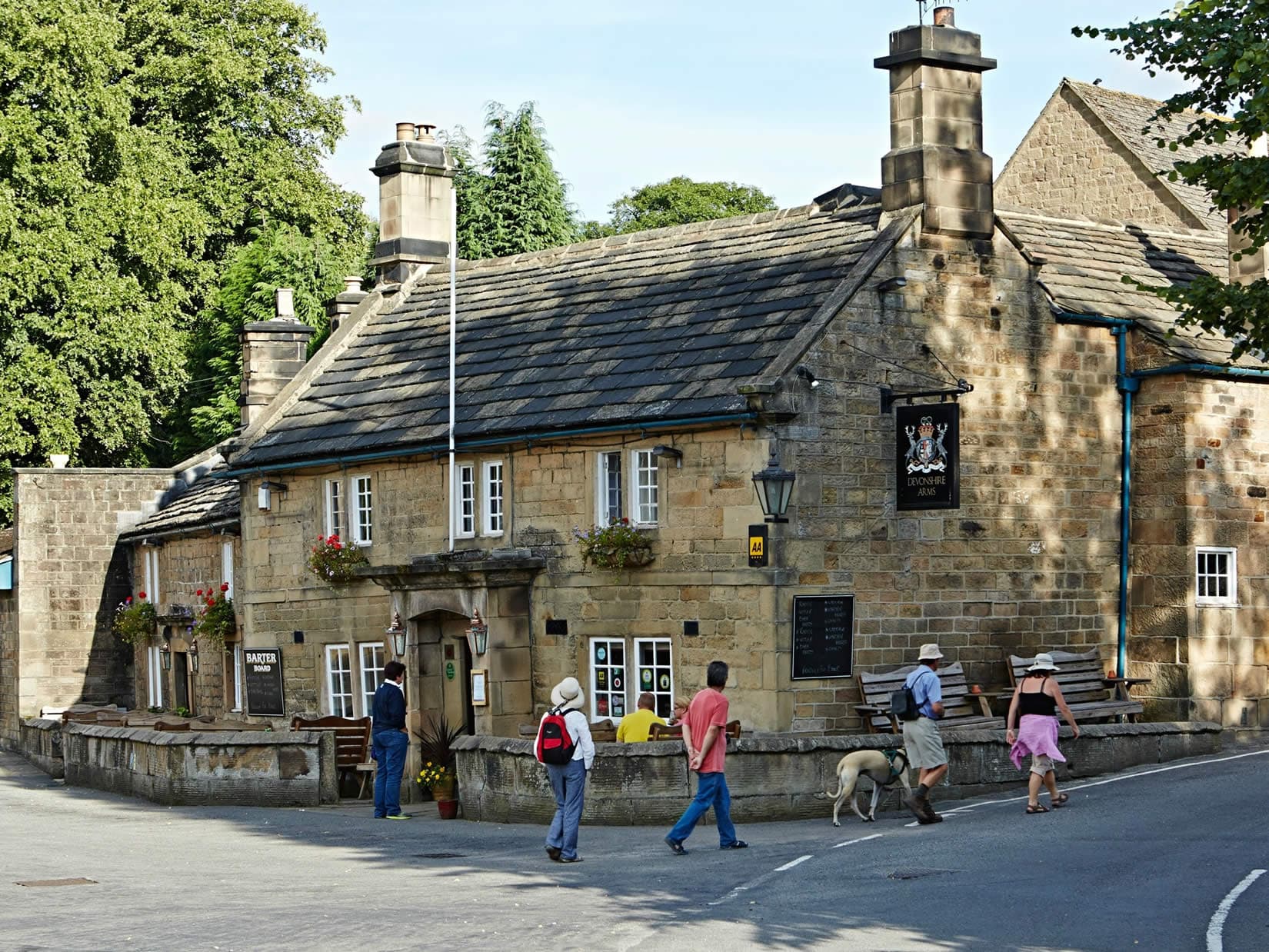 Accommodation at Devonshire Arms at Beeley in hathersage