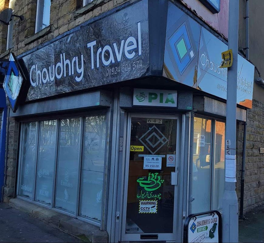 Chaudhry Travel and Money Transfer - Travel Agents in dewsbury