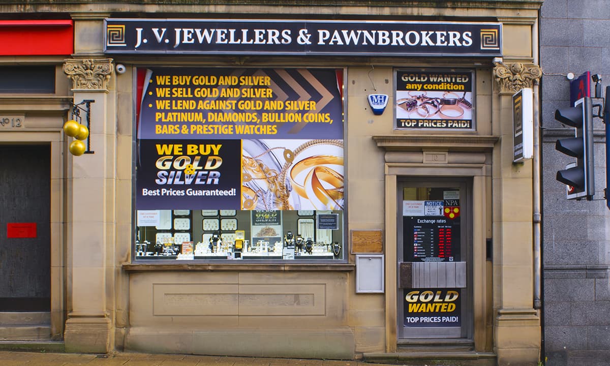J.V. Jewellers & Pawnbrokers - Jewellers in dewsbury