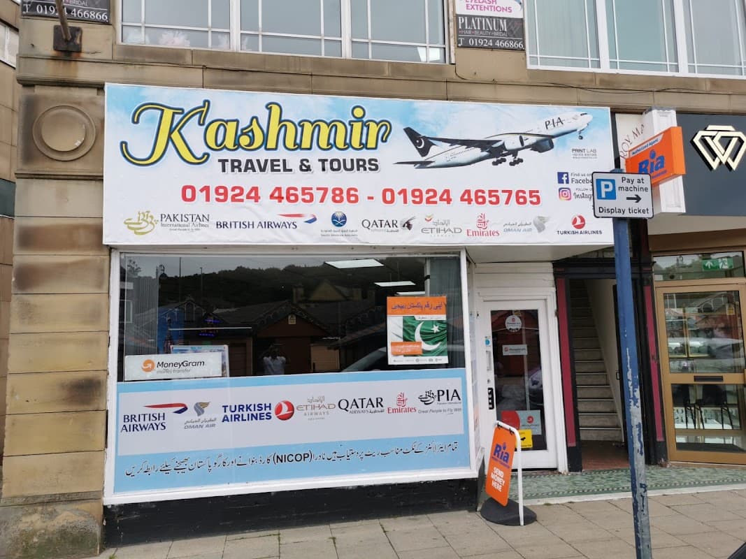 KASHMIR TRAVEL & TOURS - Travel Agents in dewsbury