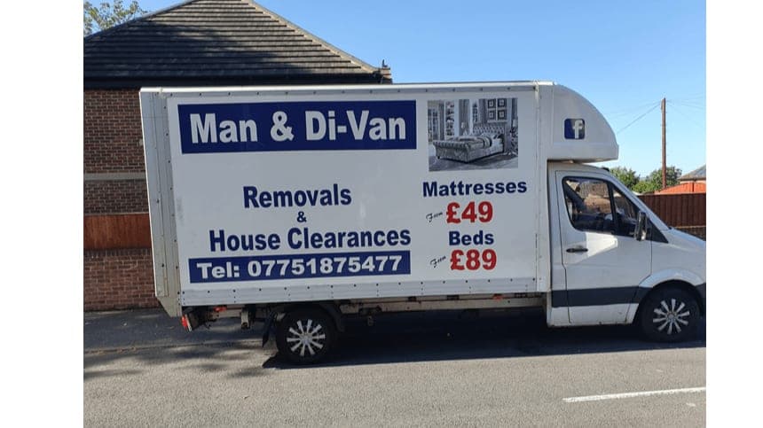 Man & DiVan - Removal Companies in dewsbury