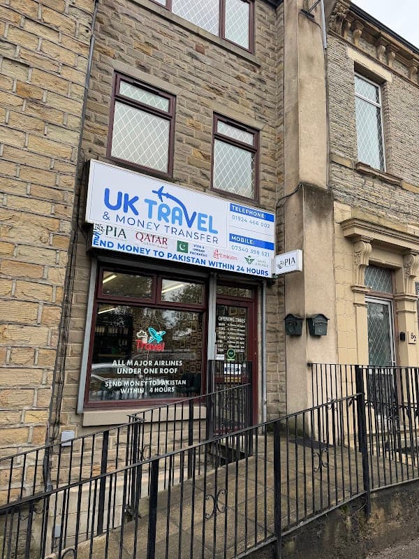 Uk Travel And Money Transfer - Travel Agents in dewsbury