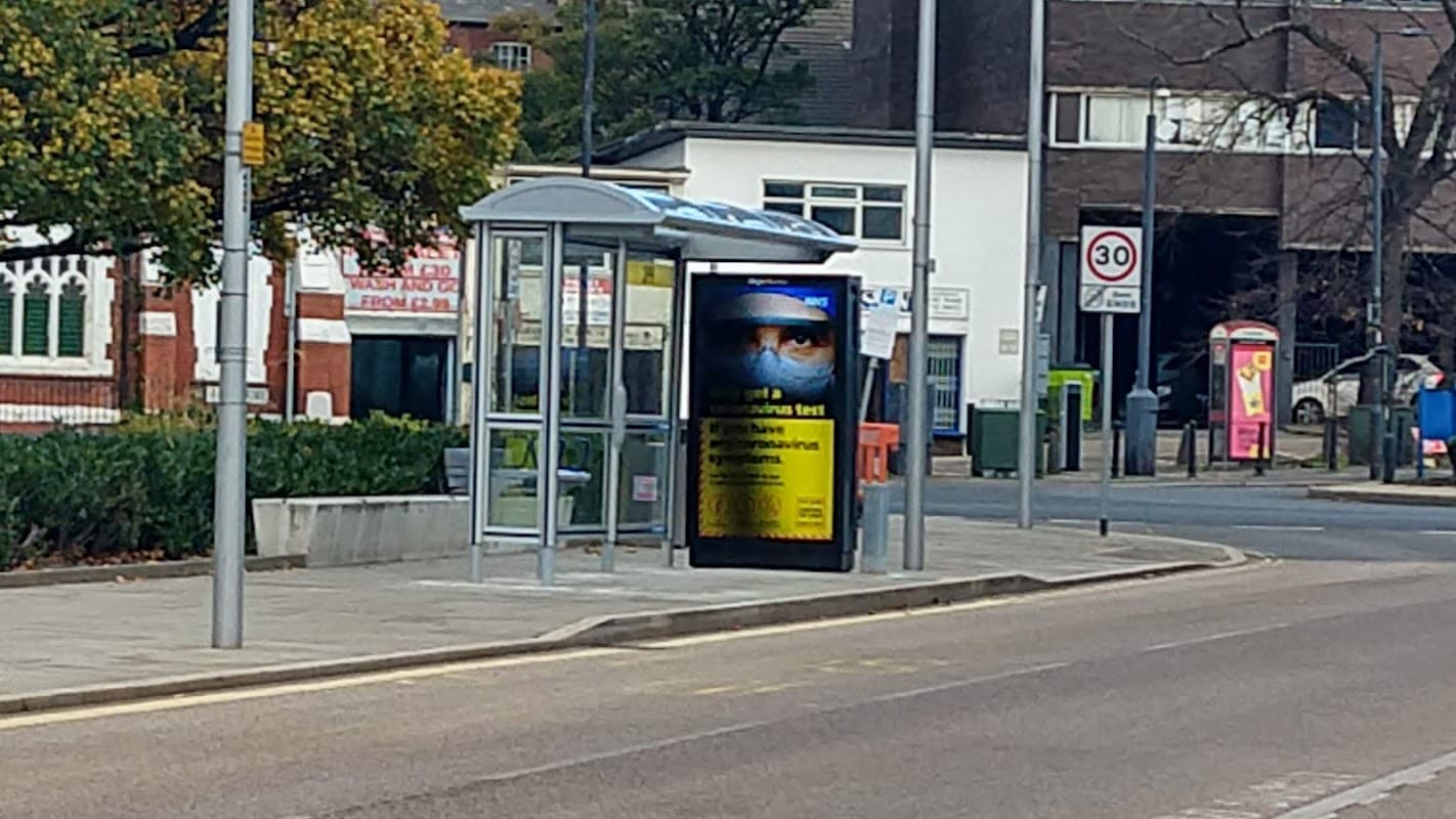 Bus Stop at Waterdale/Wood Street - Bus Stops in doncaster