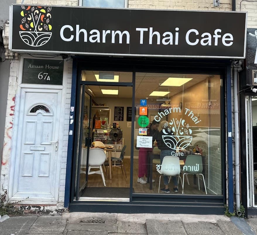 Dining at Charm Thai Cafe in doncaster