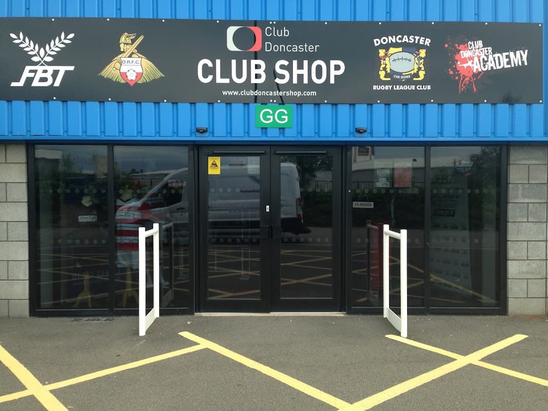 Doncaster Rovers Shop Stadium - Sports Shops in doncaster