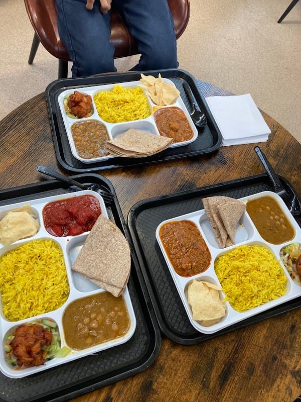 Dining at Indian food hawker in doncaster