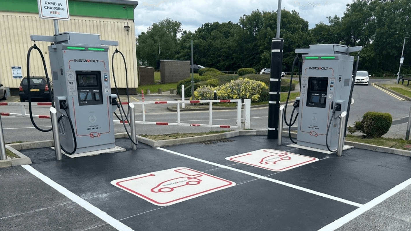 InstaVolt Charging Station - EV Charging in doncaster