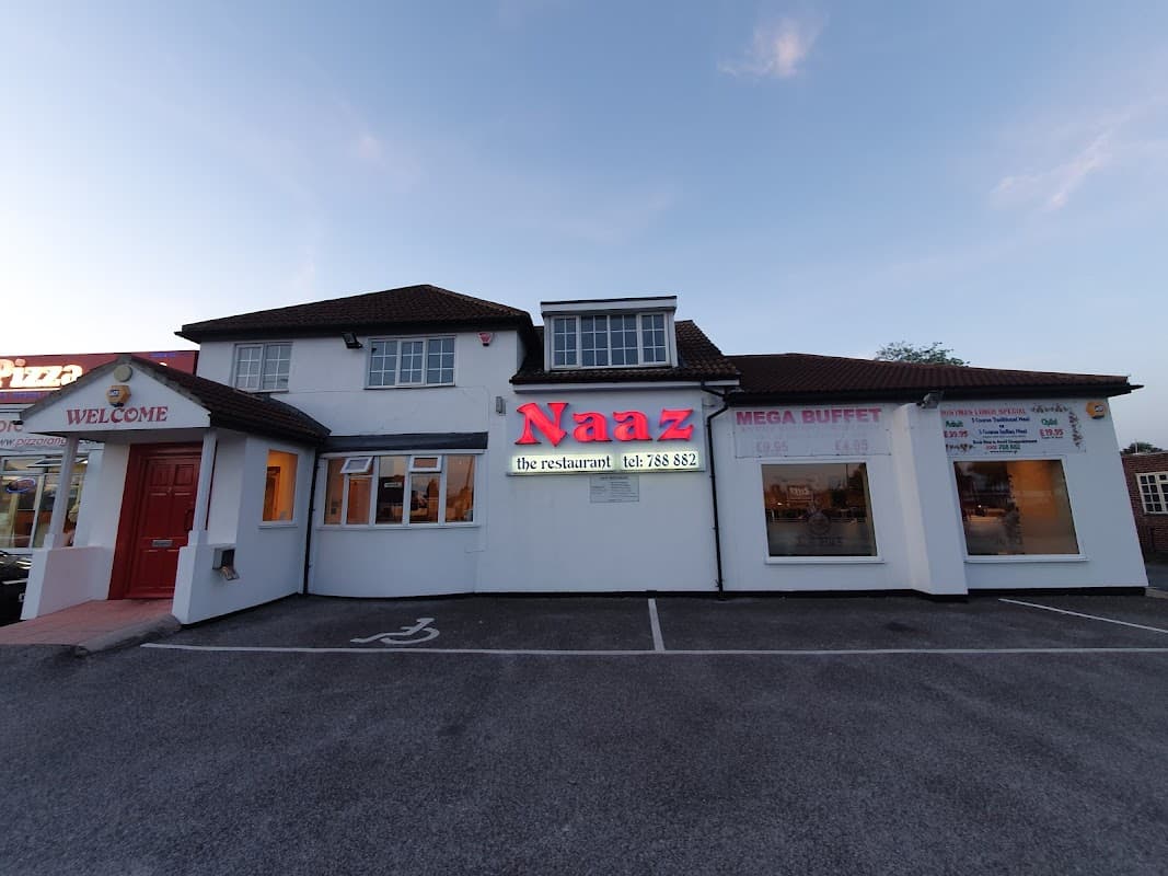 Dining at Naaz Indian Restaurant & Takeaway in doncaster