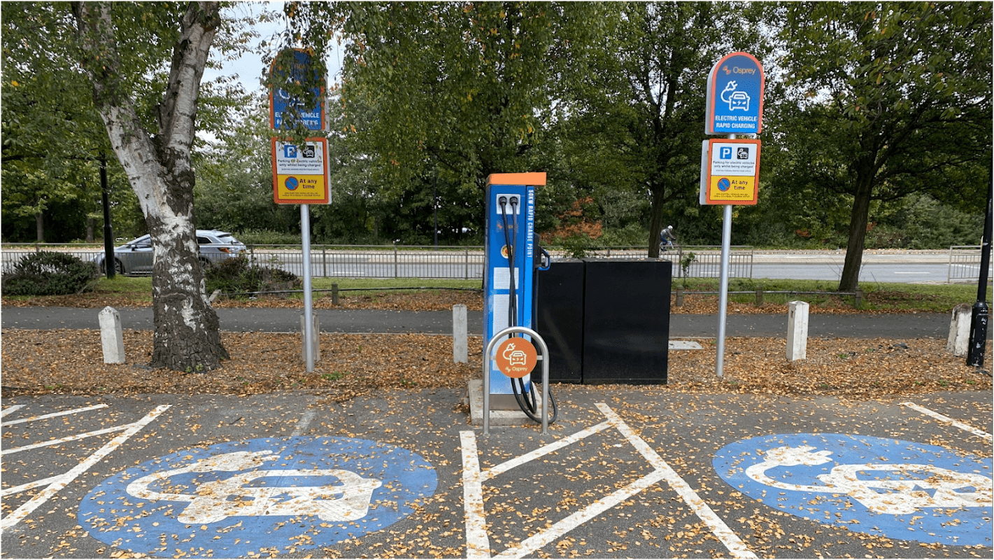 Osprey Charging Station - EV Charging in doncaster
