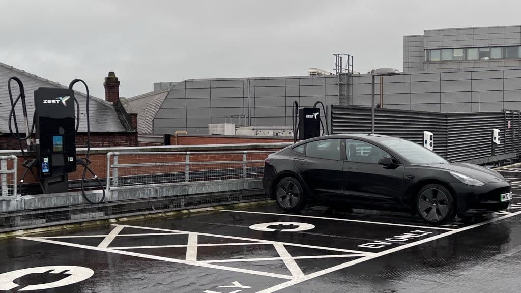 Zest Charging Station - EV Charging in doncaster
