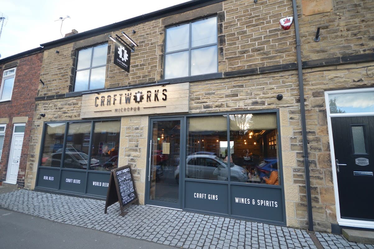 Food & drink at Craftworks Micropub in eckington