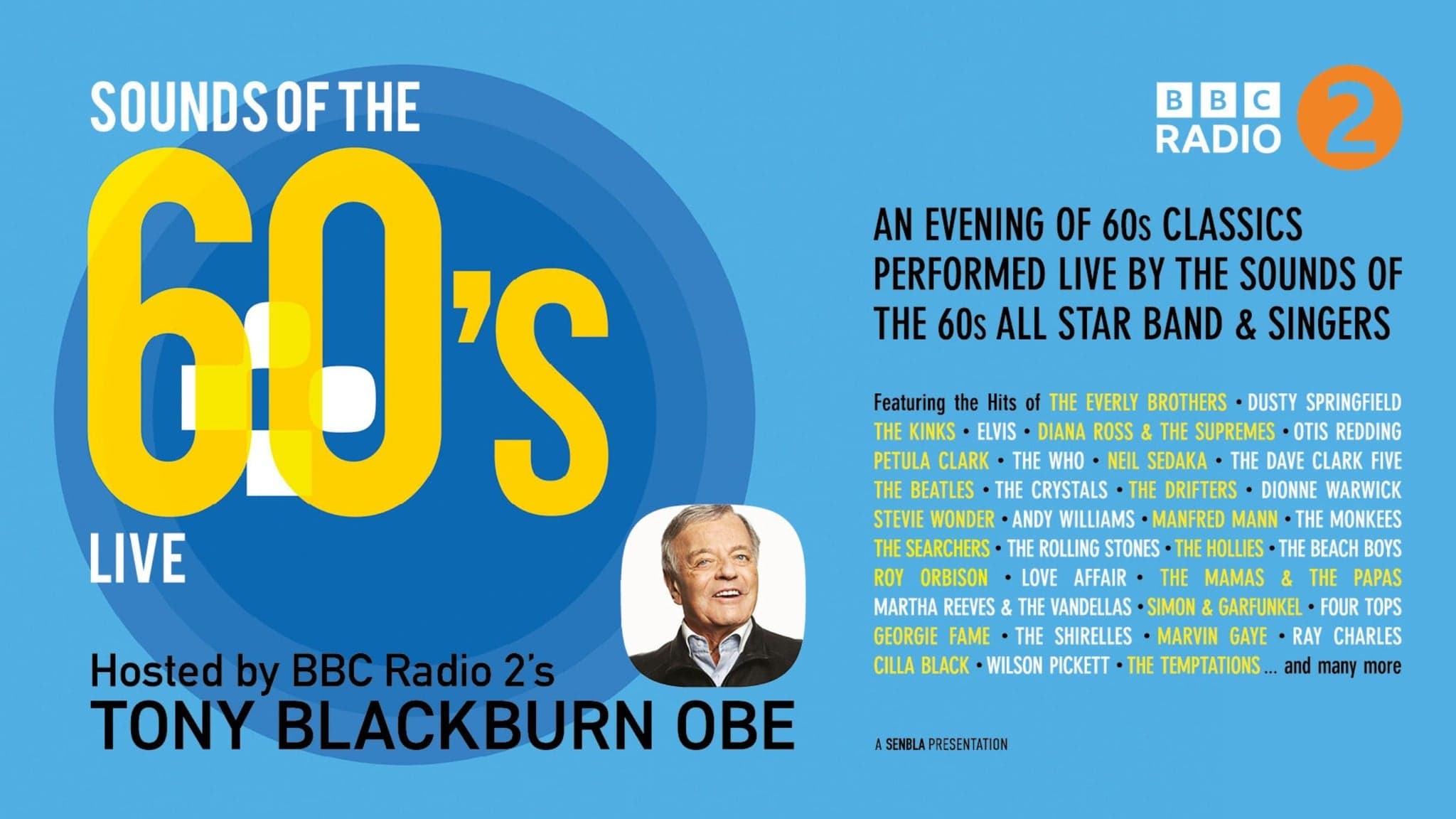 Sounds Of The 60s Live - Hosted By Tony Blackburn OBE