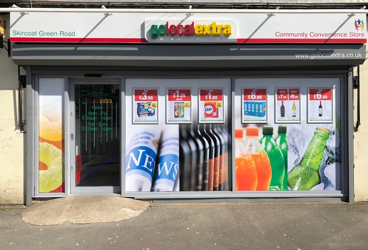 Go Local Skircoat Green - Corner Shops in exley