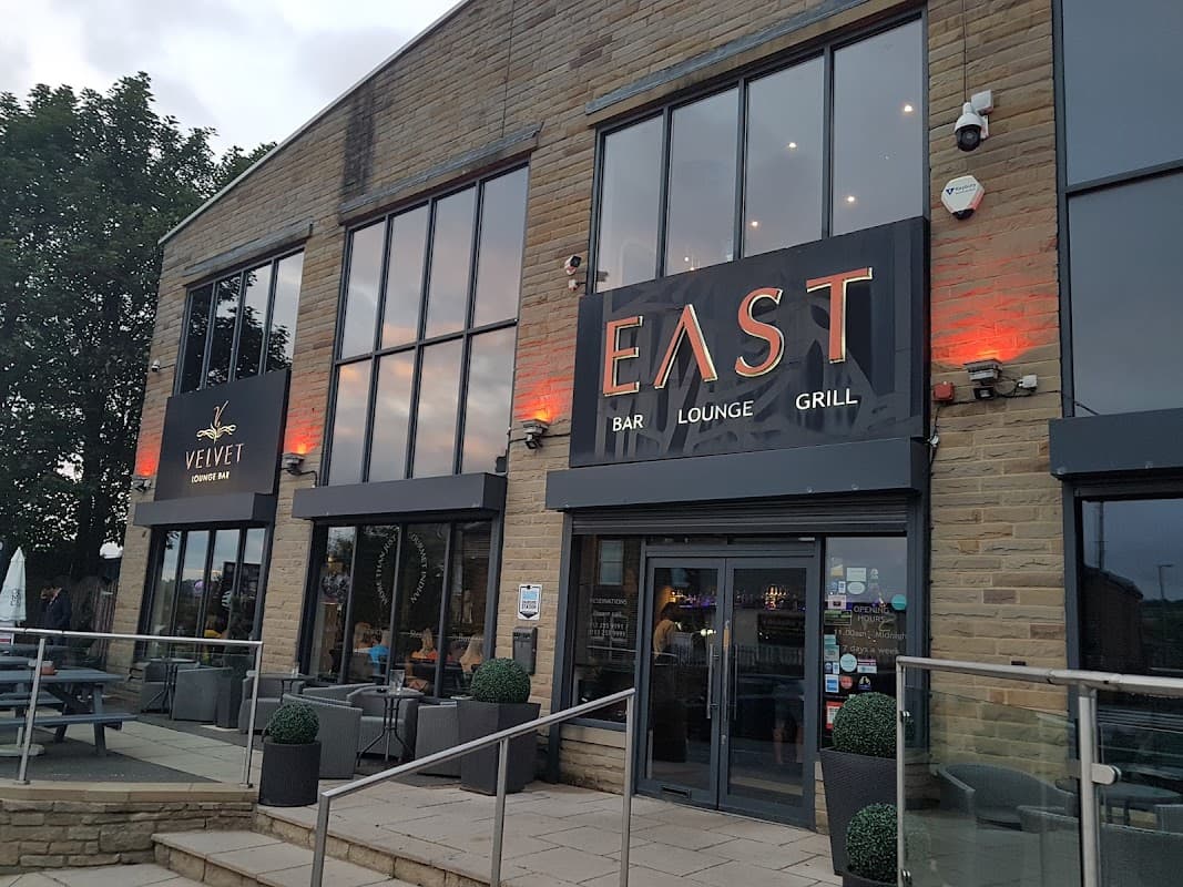Dining at East Bar Lounge Grill in farsley