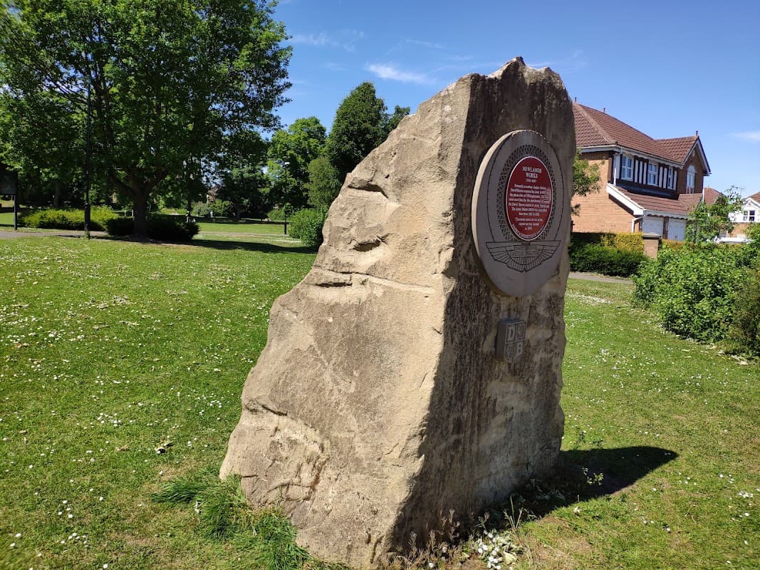 Newlands Works Commemorative Plaque - Monuments in farsley