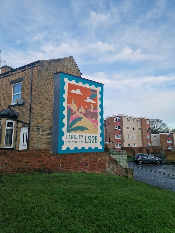 The Farsley Mural - Attraction in farsley