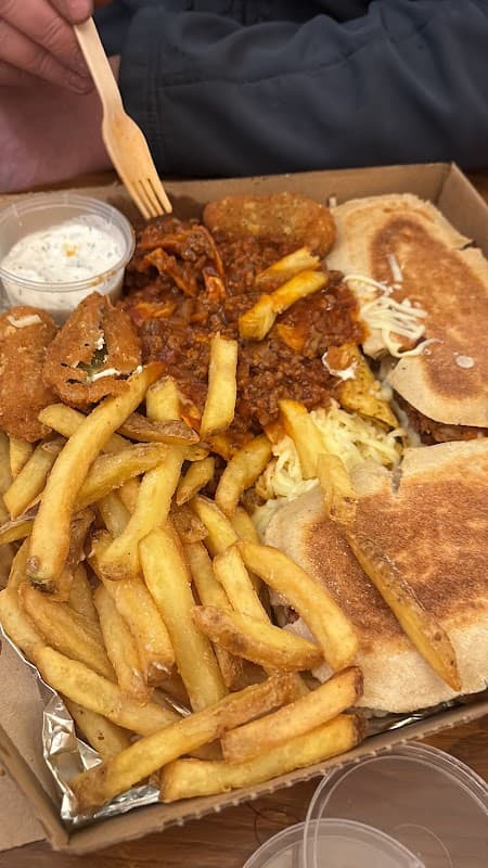 Dining at Munchbox in featherstone