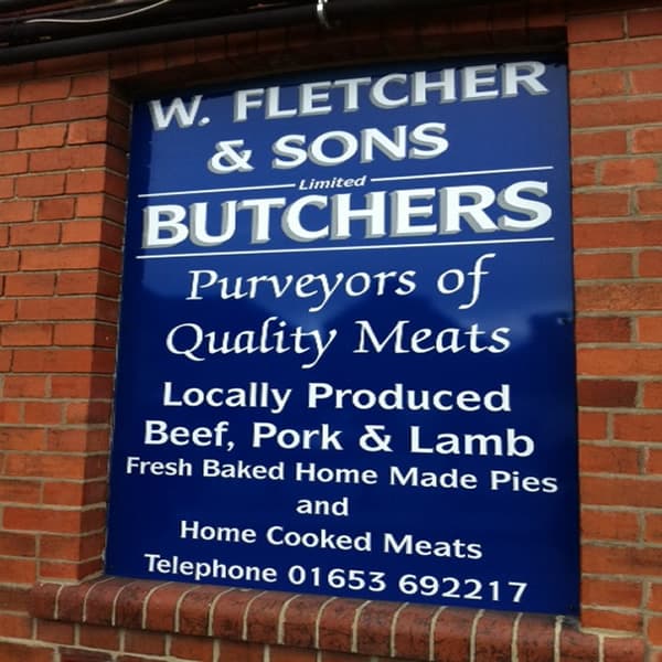 Fletcher's Butchers - Shop in norton on derwent
