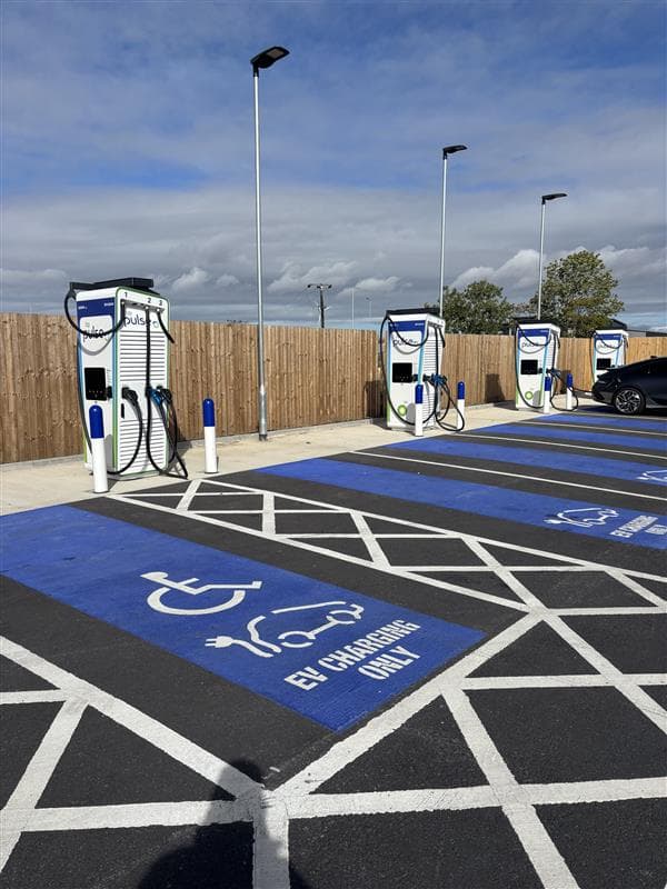 BP Pulse Charging Station - EV Charging in goole