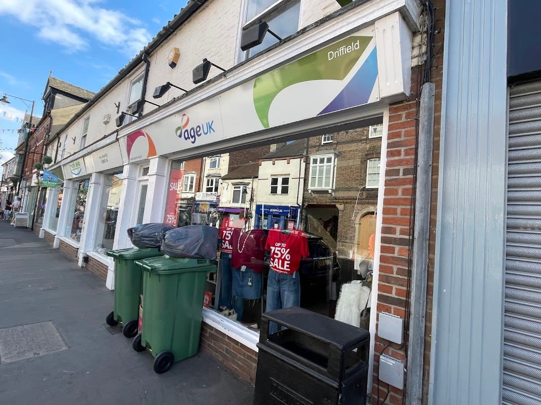 Age UK - Charity Shops in great driffield