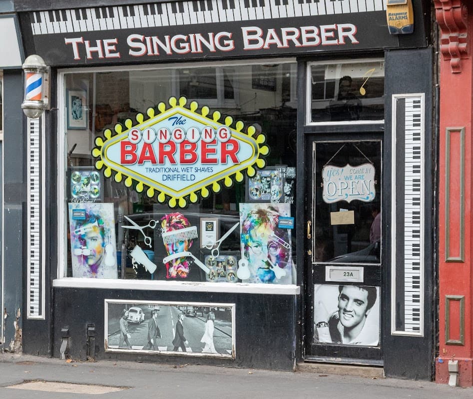 The Singing Barber - Barbers in great driffield