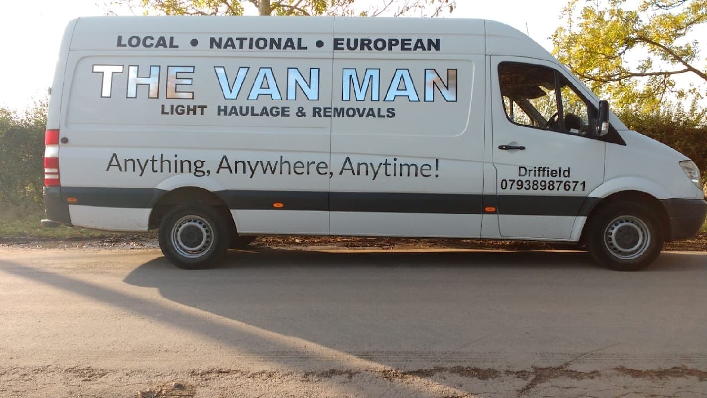 THE VAN MAN DRIFFIELD - COURIER - REMOVALS - Removal Companies in great driffield