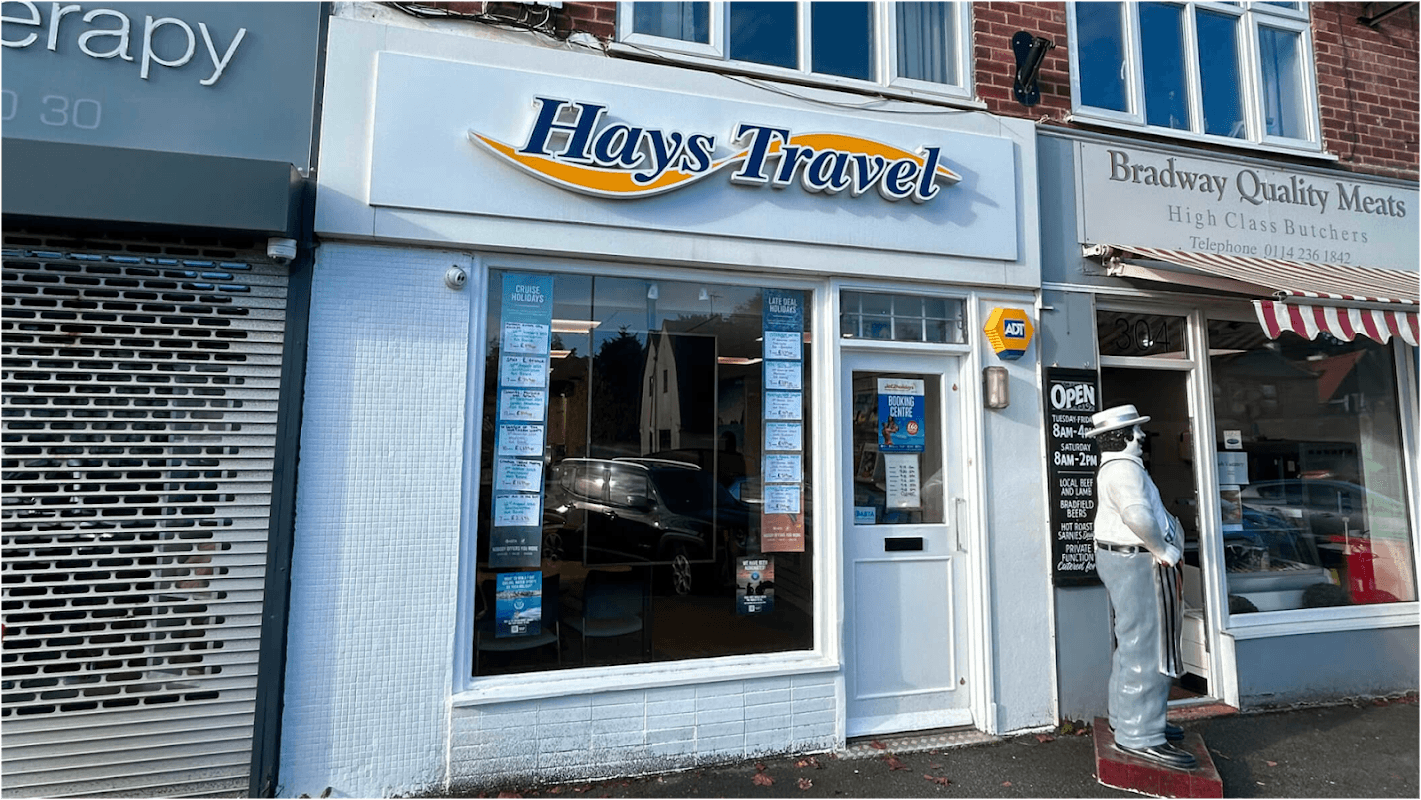 Hays Travel Bradway - Travel Agents in greenhill