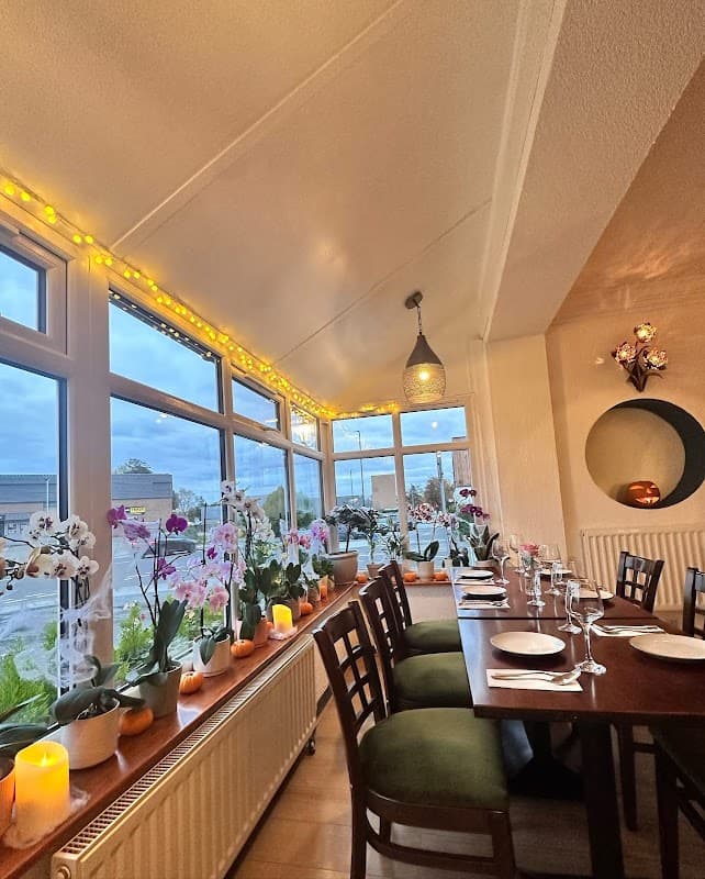 Dining at Luck Thai Restaurant in guiseley